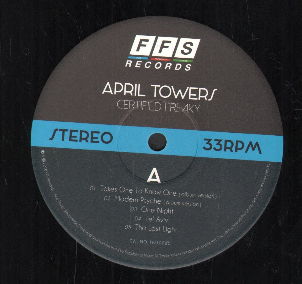 April Towers - Certified Freaky - Lp