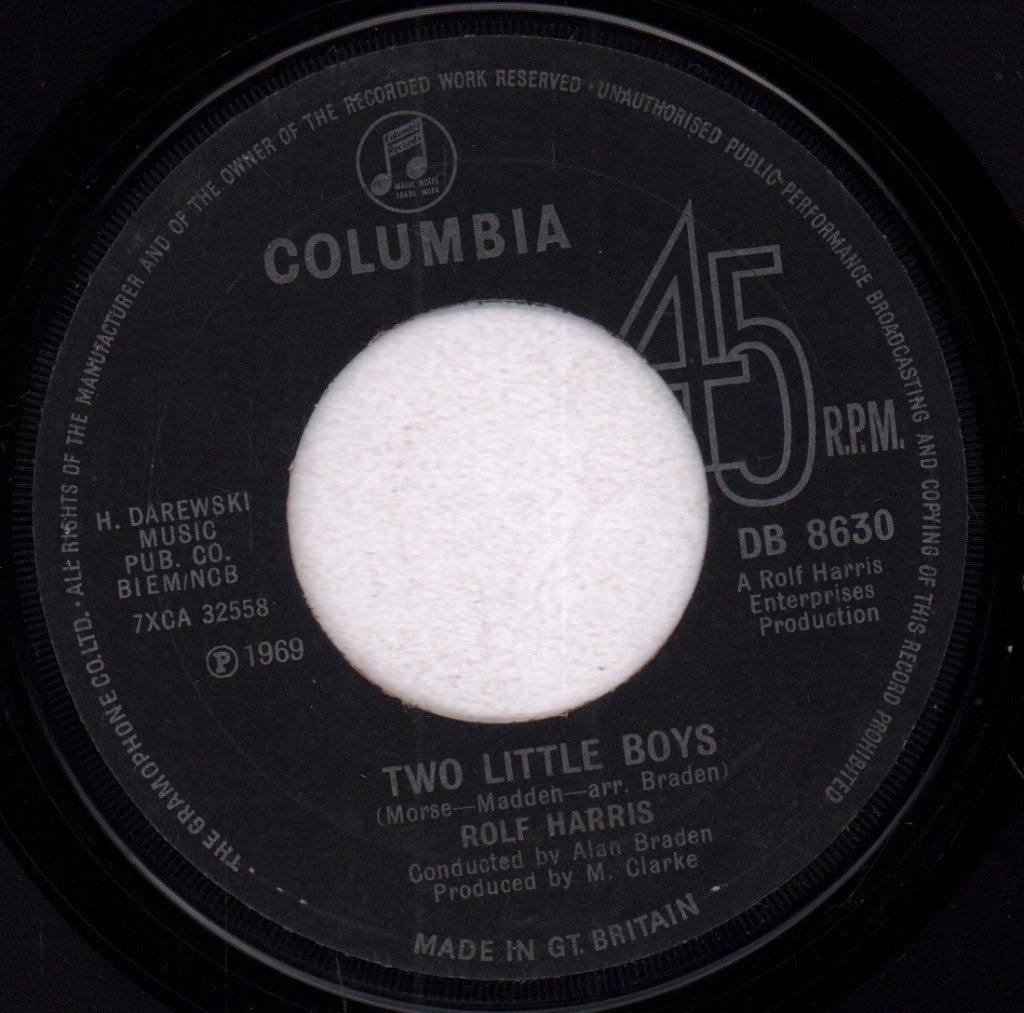 Rolf Harris - Two Little Boys - 7 Inch