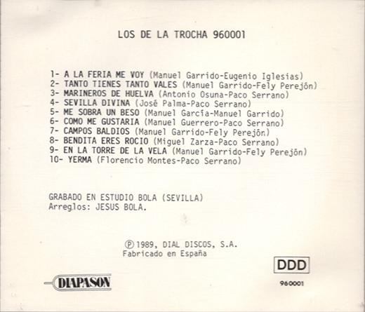 Los De La Trocha - A La Feria Me Voy - Cd
