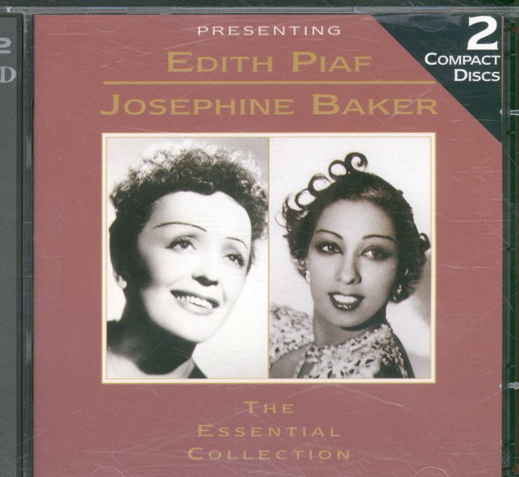 Edith Piaf / Josehine Baker - Essential Collection - Double Cd