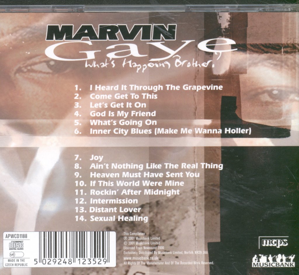 Marvin Gaye - What's Happening Brother - Cd