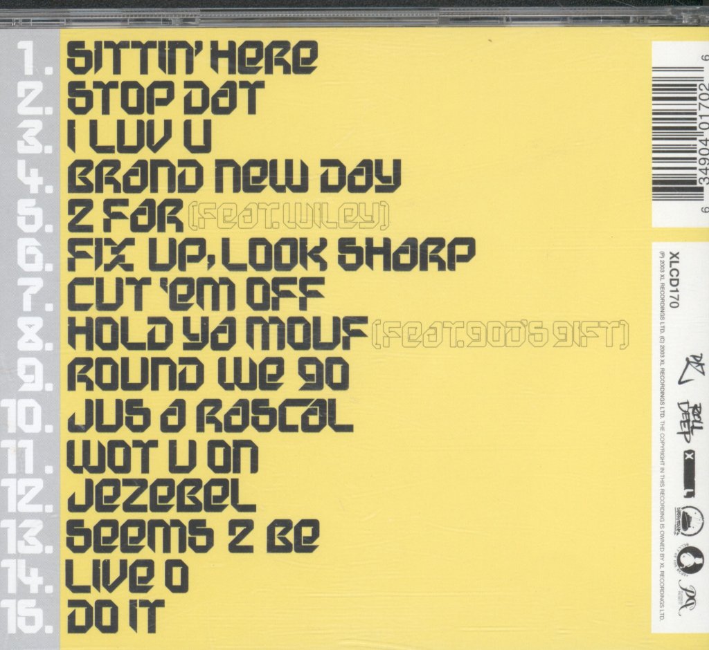 Dizzee Rascal - Boy In Da Corner - Cd