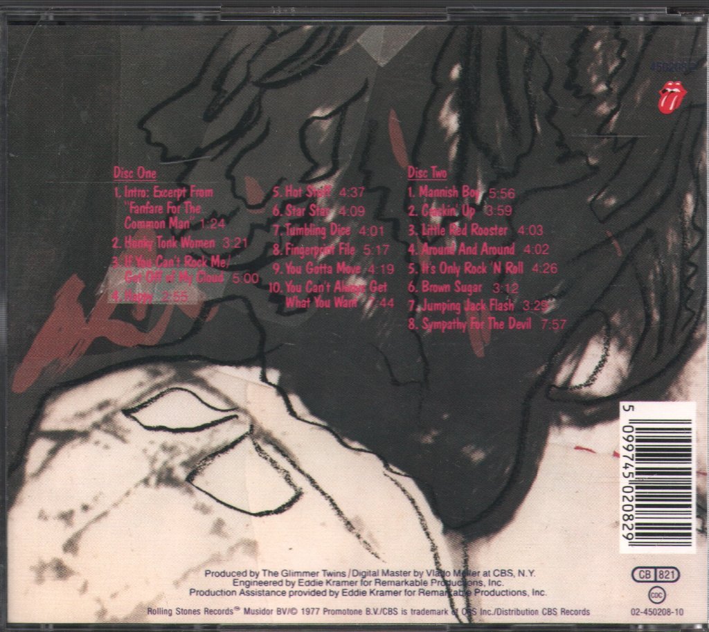 Rolling Stones - Love You Live - Cd Set