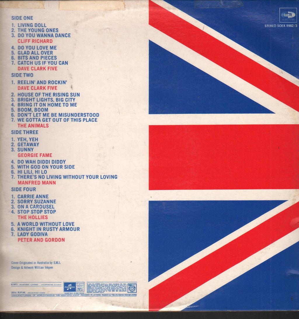 Various Artists - History Of British Pop - Double Lp