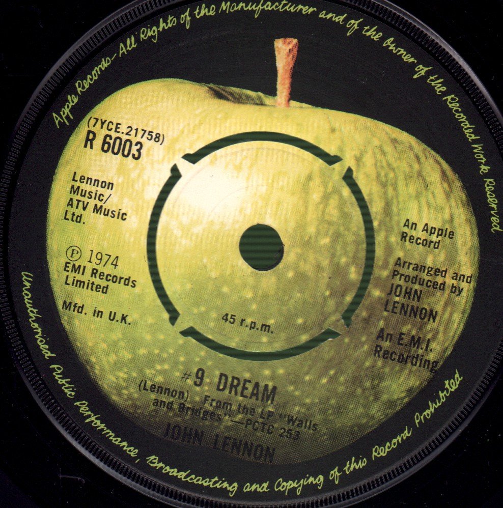 John Lennon - Number 9 Dream - 7 Inch