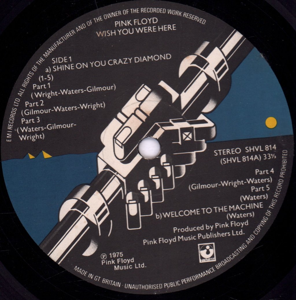 Pink Floyd - Wish You Were Here - Lp