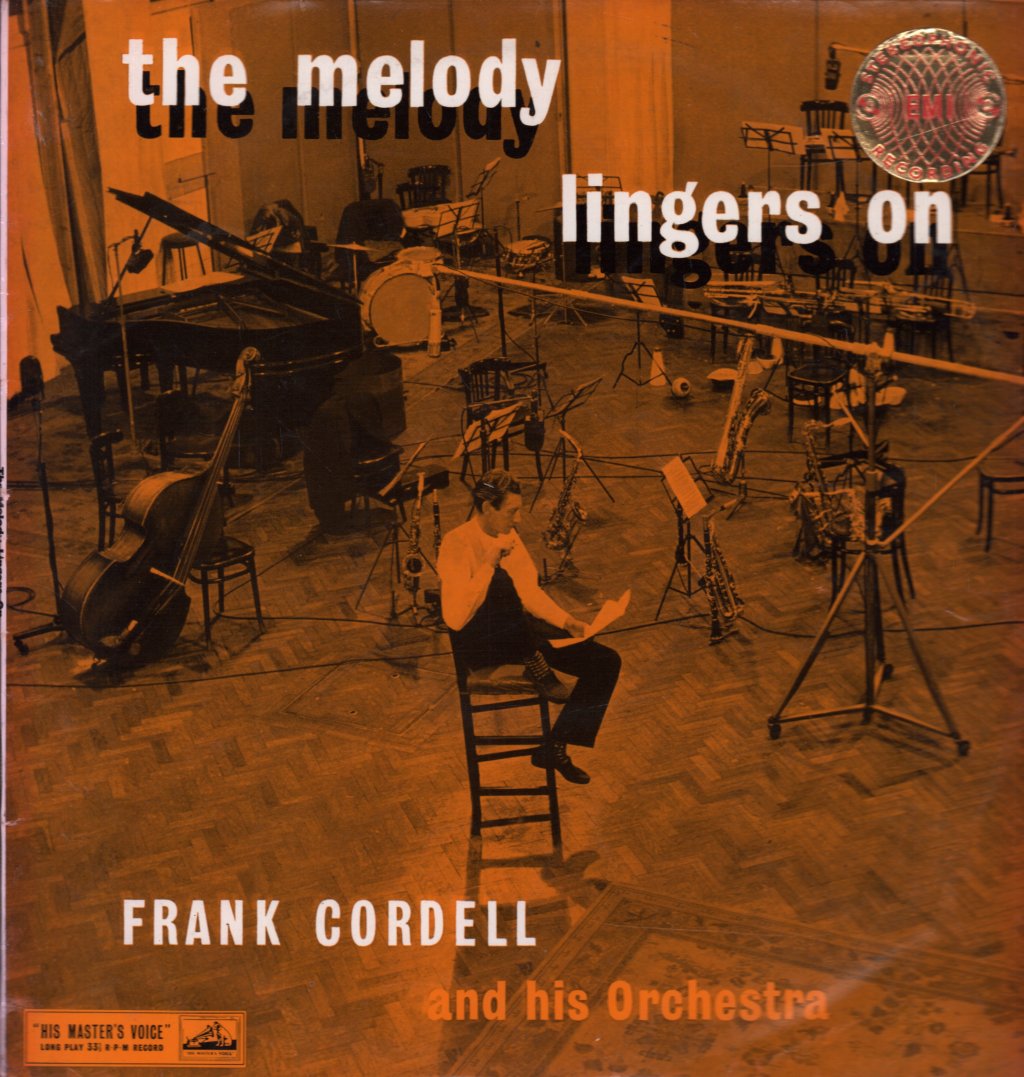frank cordell and his orchestra - Melody Lingers On - Lp
