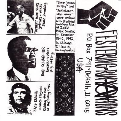 Festering Rinyanyons - Peacful Easy Feelin! - 7 Inch
