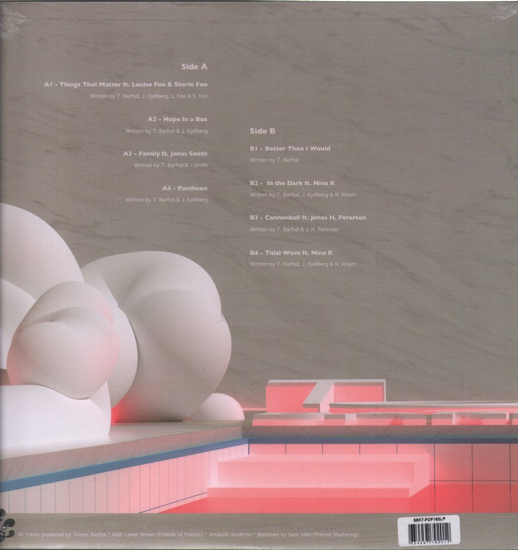 Tomas Barfod - Paloma - Lp