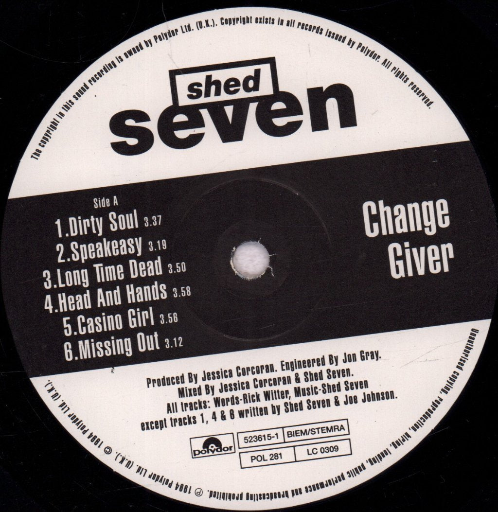 Shed Seven - Change Giver - Lp