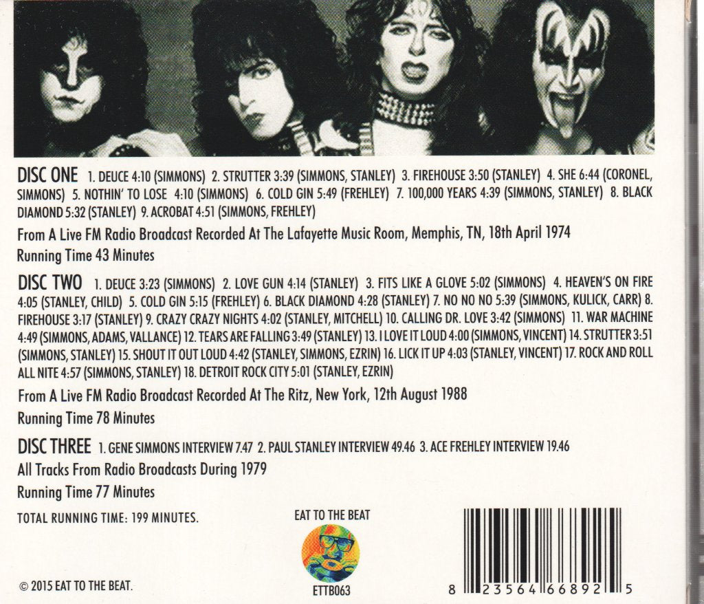 Kiss - Transmission Impossible - Cd Set