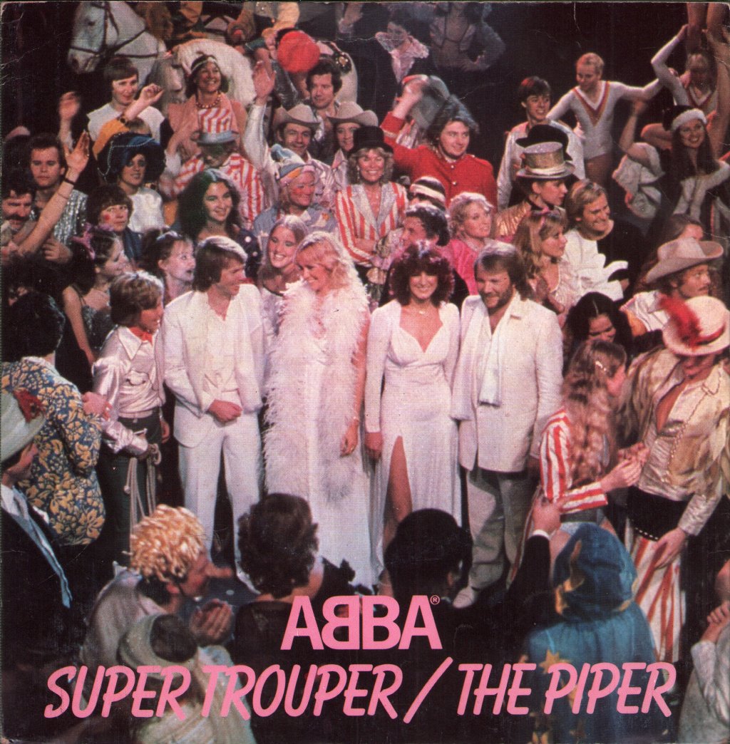 ABBA - Super Trouper / The Piper - 7 Inch