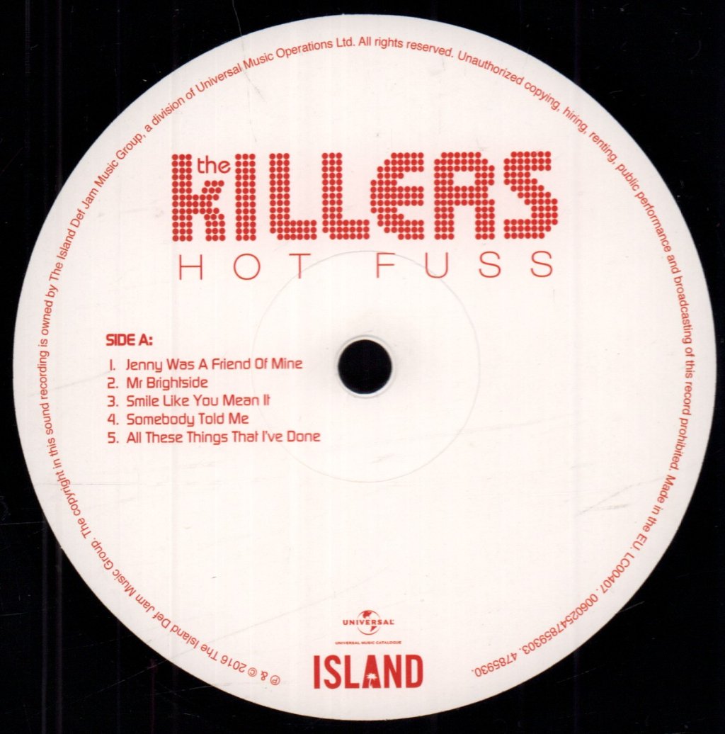 Killers - Hot Fuss - Lp