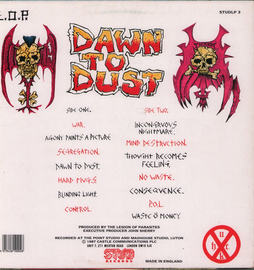 Legion Of Parasites - Dawn To Dust - Lp