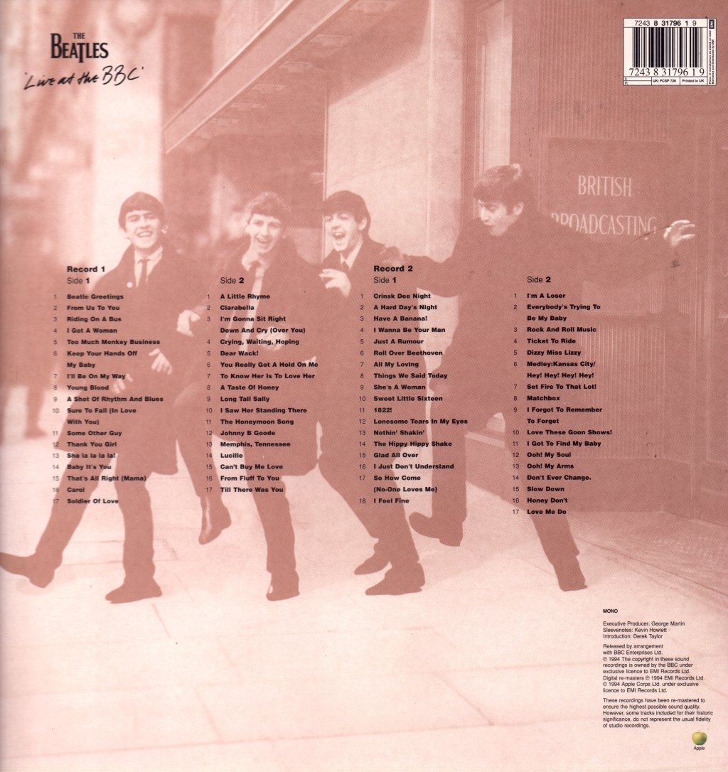 Beatles - Live At The BBC - Double Lp