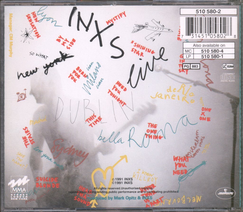 INXS - Live Baby Live - Cd