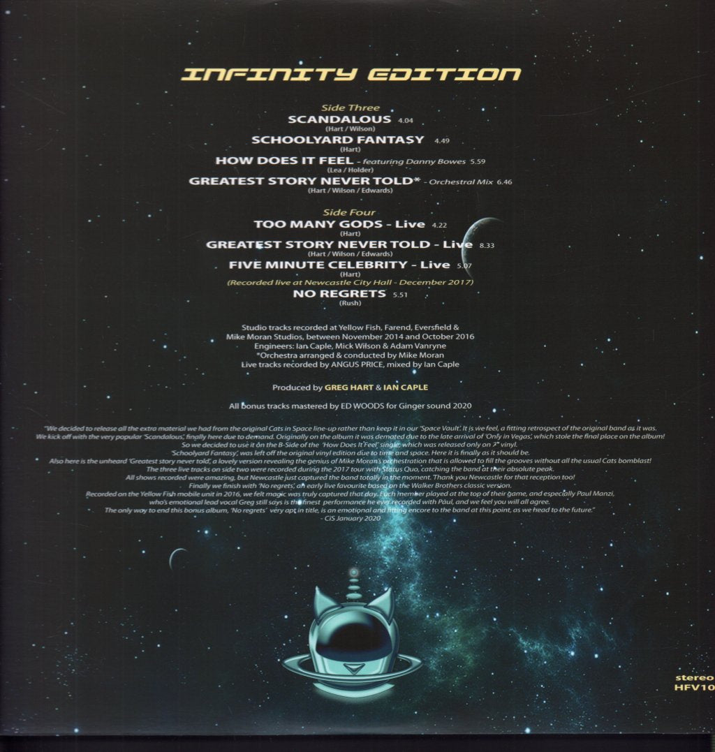 Cats In Space - Too Many Gods - Infinity Edition - Double Lp