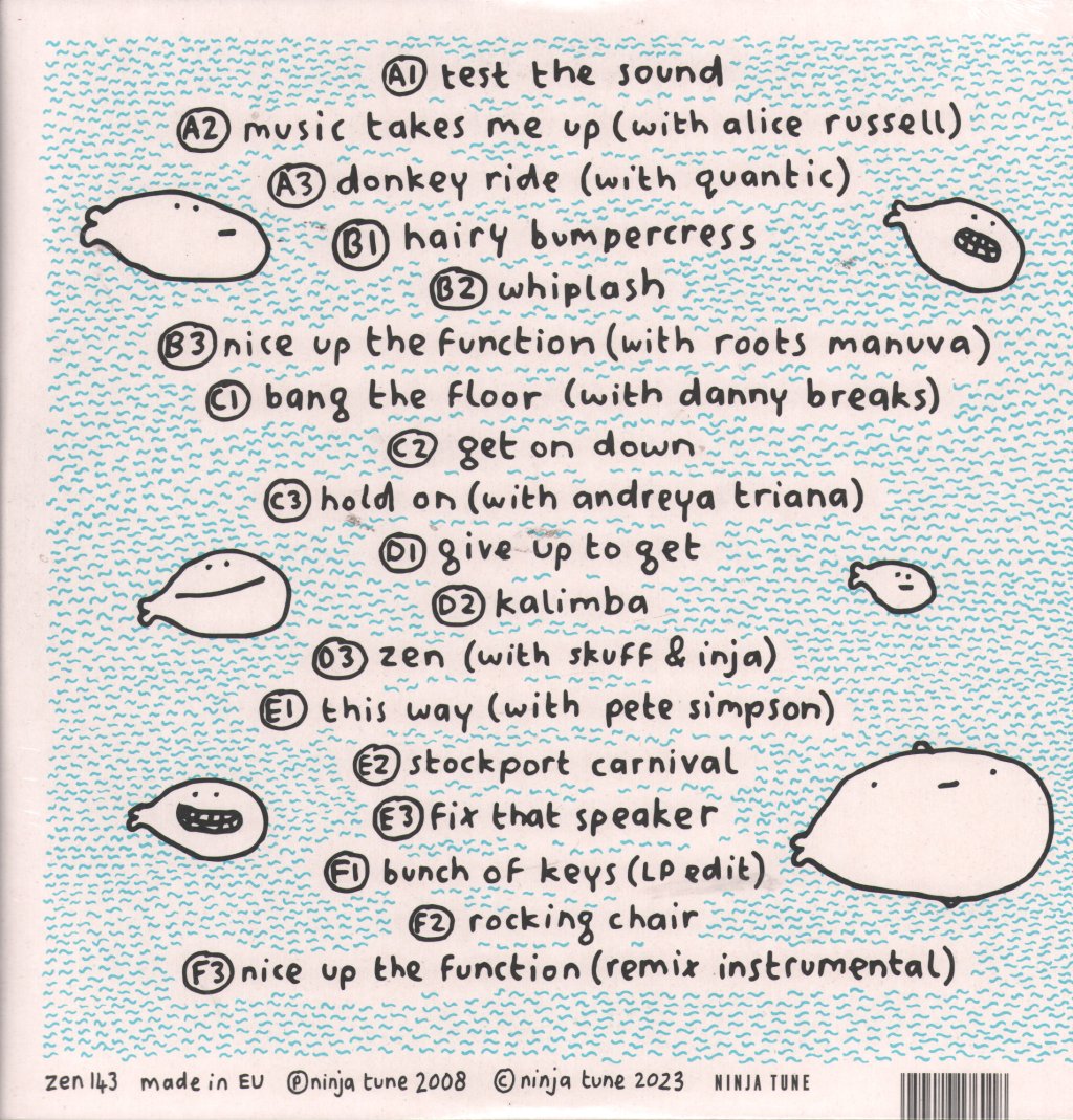Mr Scruff - Ninja Tuna - Triple Lp