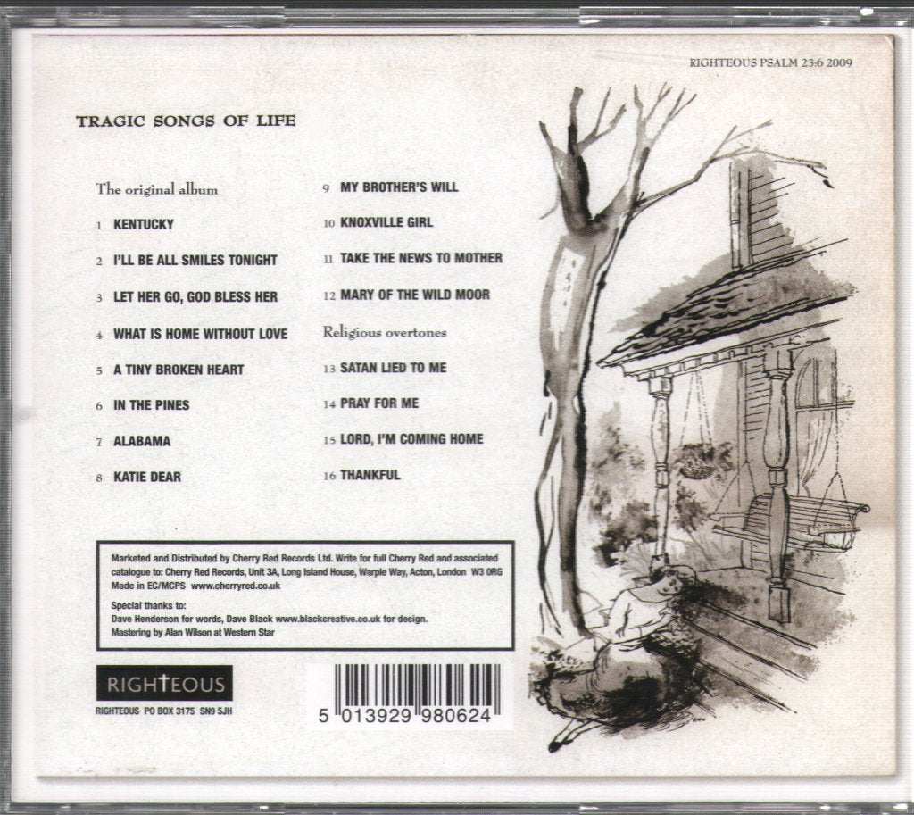 Louvin Brothers - Tragic Songs Of Life - Cd