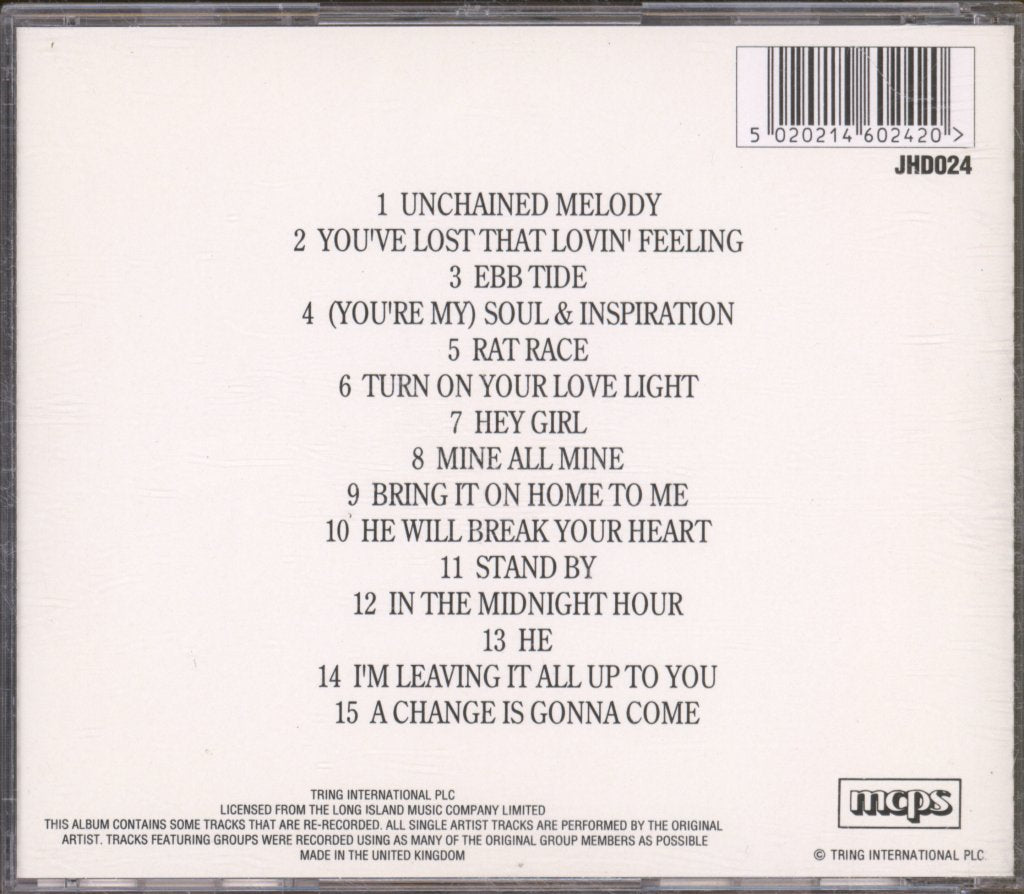 Righteous Brothers - Greatest Hits - Cd