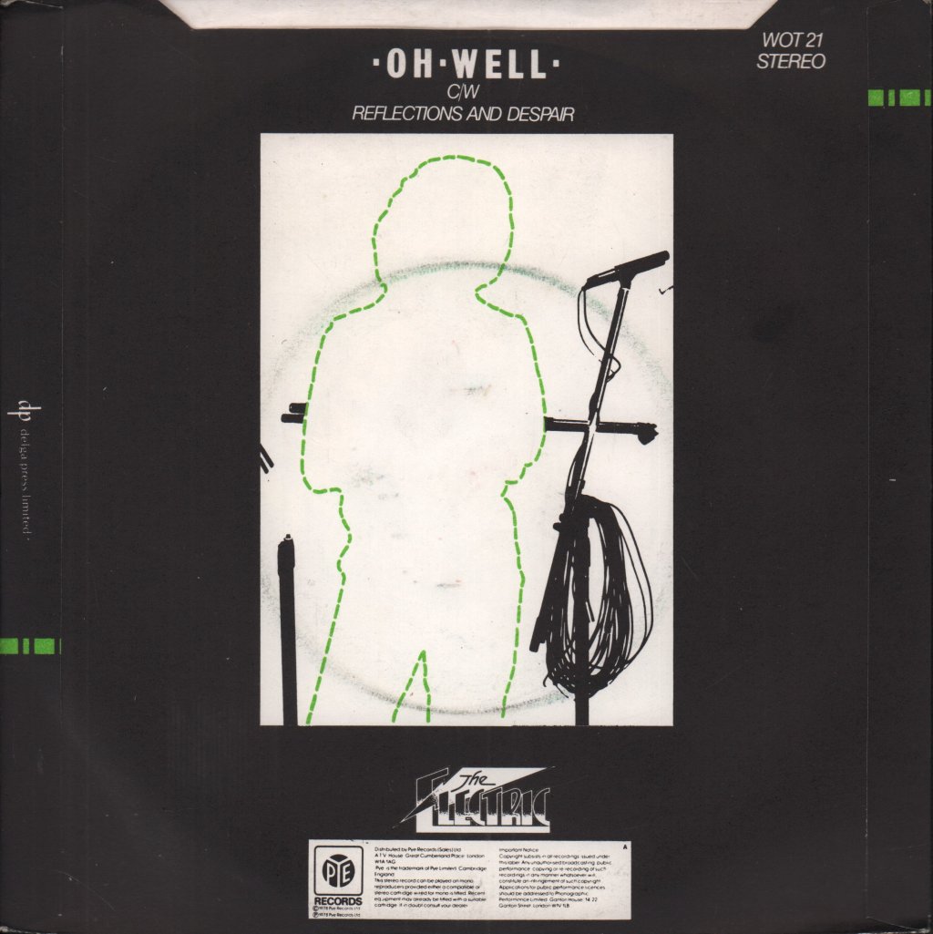 Gordon Giltrap - Oh Well - 7 Inch