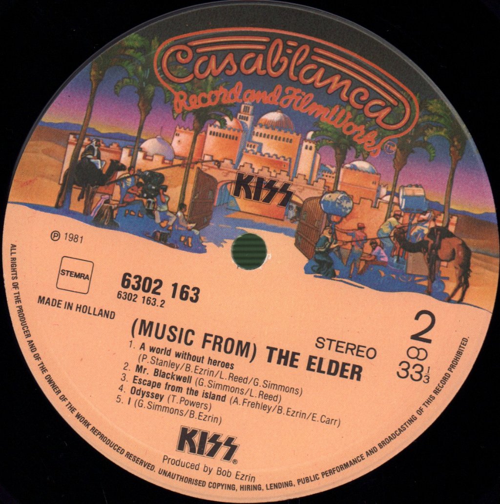 Kiss - (Music From) The Elder - Lp