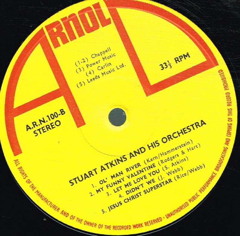 Stuart Atkins And His Orchestra - Big Band Now! - Lp