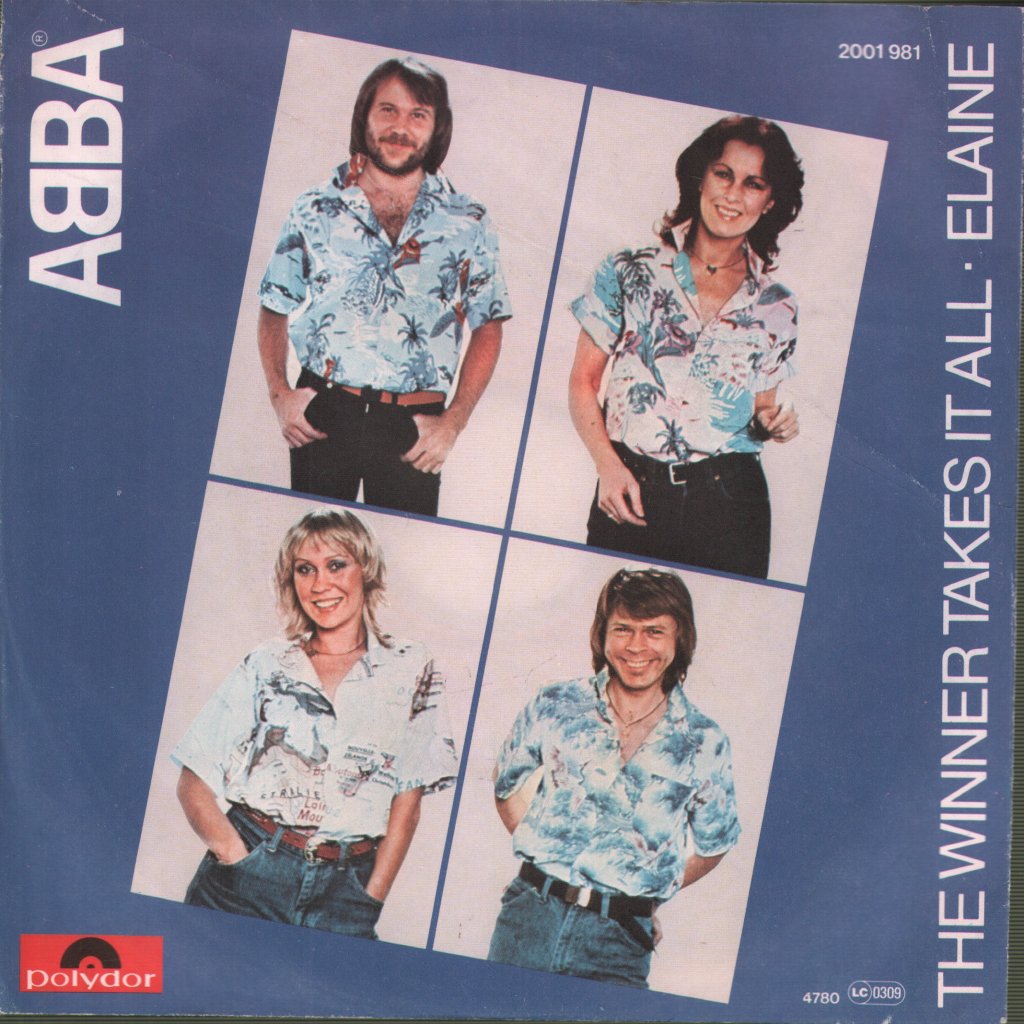 ABBA - Winner Takes It All / Elaine - 7 Inch