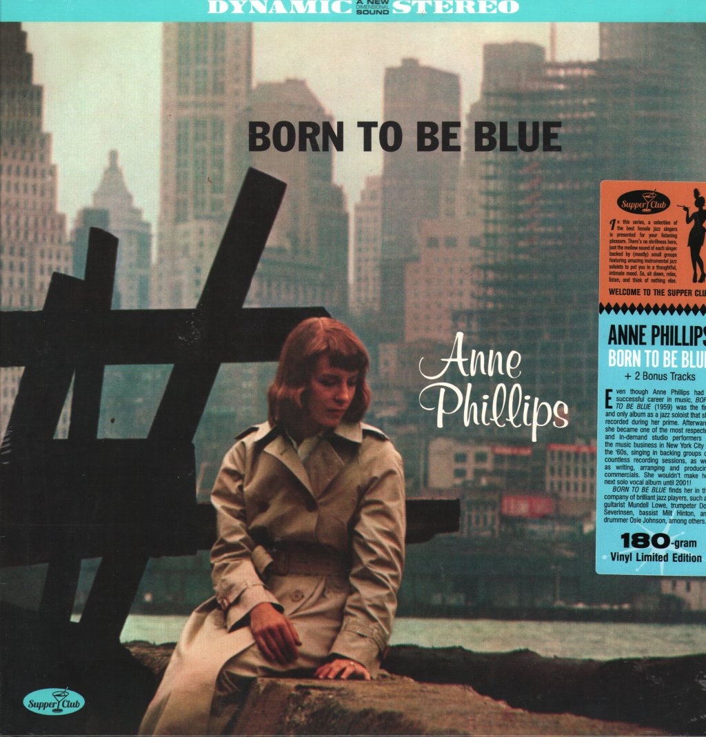 Anne Phillips - Born To Be Blue - Lp