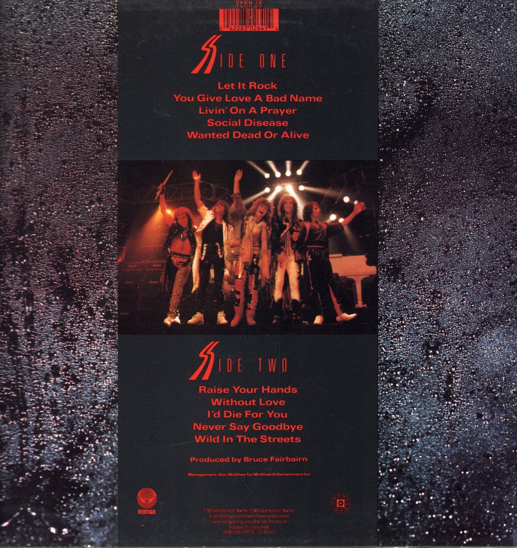 Bon Jovi - Slippery When Wet - Lp