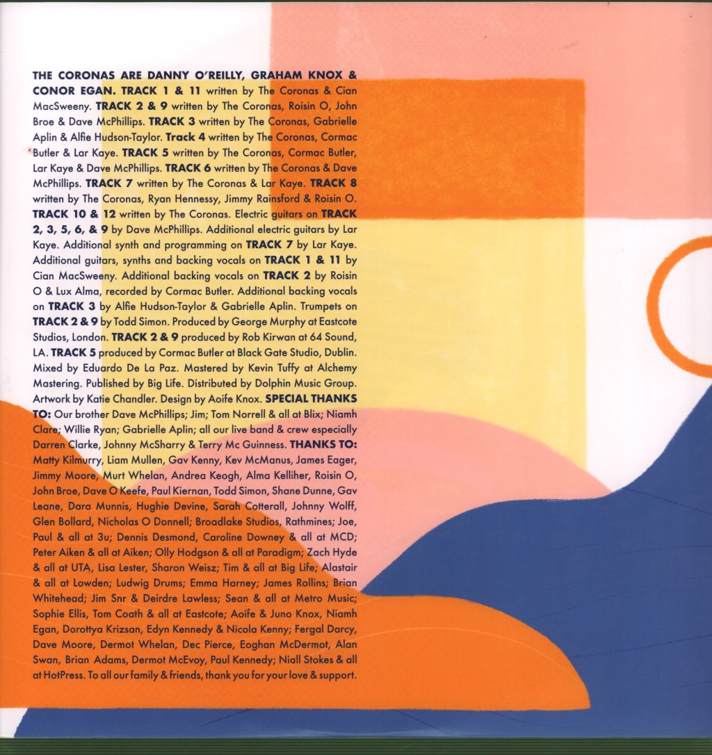 Coronas - True Love Waits - Lp
