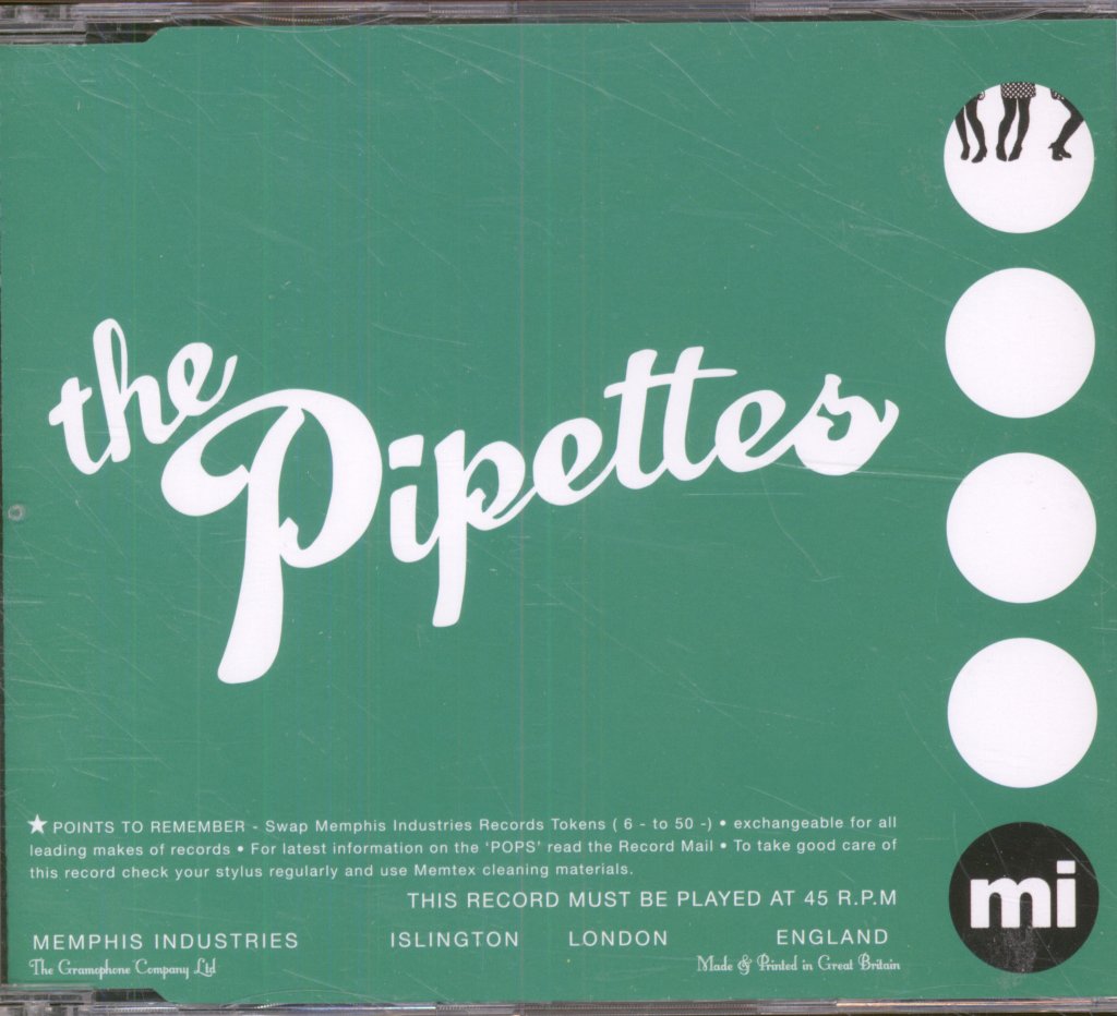 Pipettes - Your Kisses Are Wasted On Me - Cd