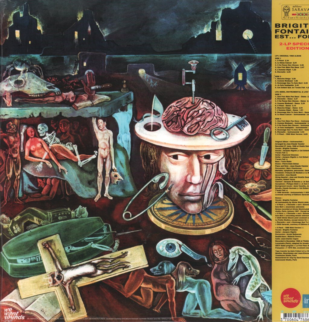 Brigitte Fontaine - Brigitte Fontaine Est… Folle - Double Lp