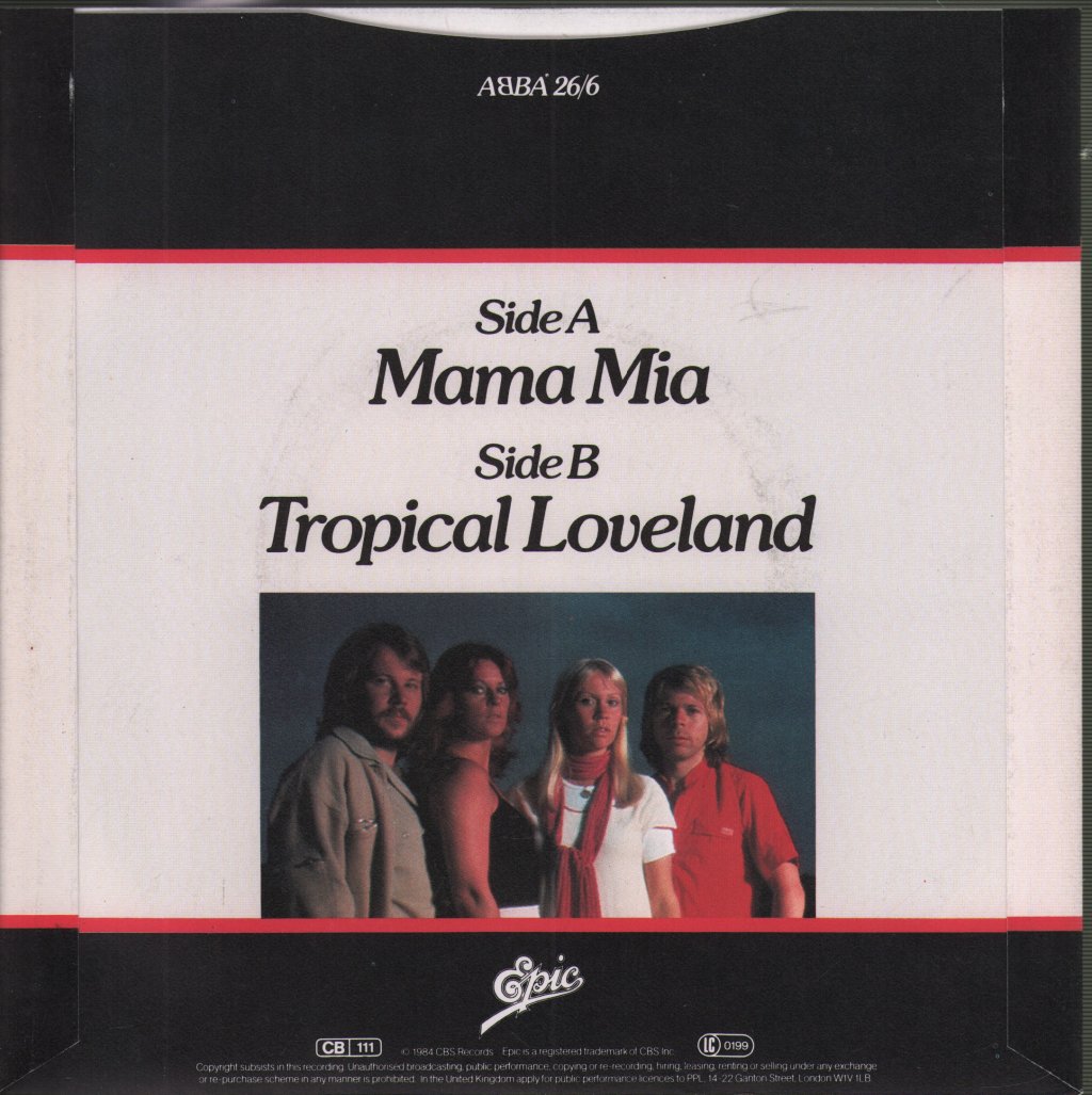 ABBA - Mamma Mia - 7 Inch