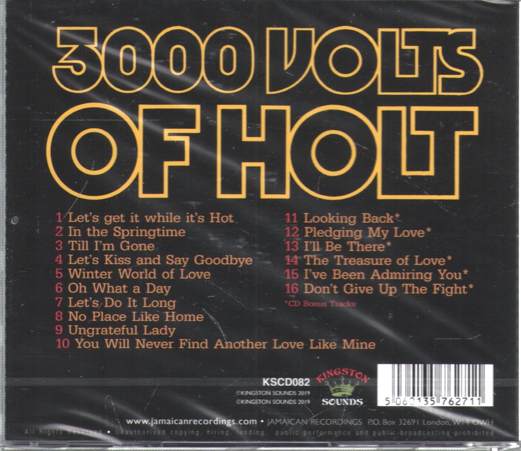 John Holt - 3000 Volts of Holt - Cd