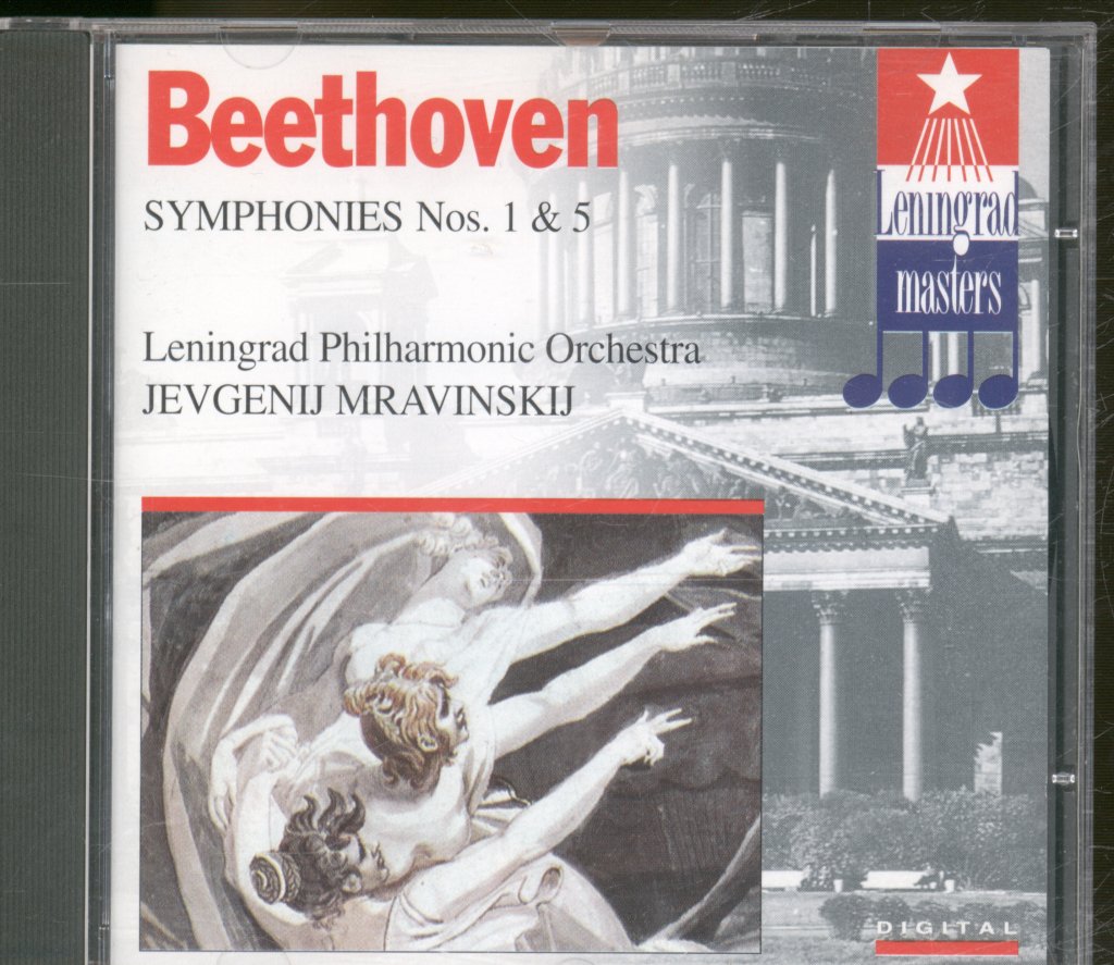 Evgeny Mravinsky, Leningrad Philharmonic Orchestra - Beethoven - Symphonies Nos. 1 & 5 - Cd