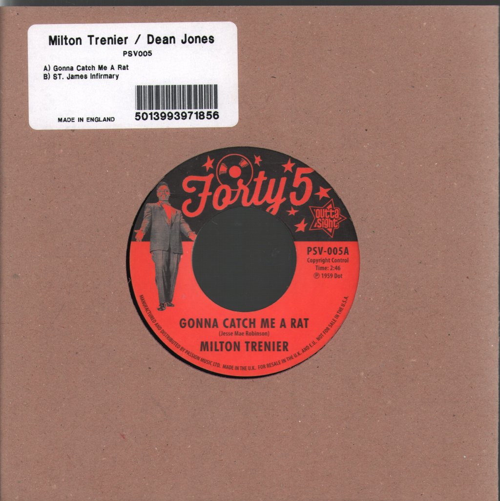 Milton Trenier - Gonna Catch Me A Rat - 7 Inch