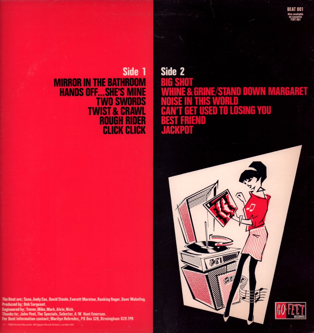 Beat - I Just Can't Stop It - Lp