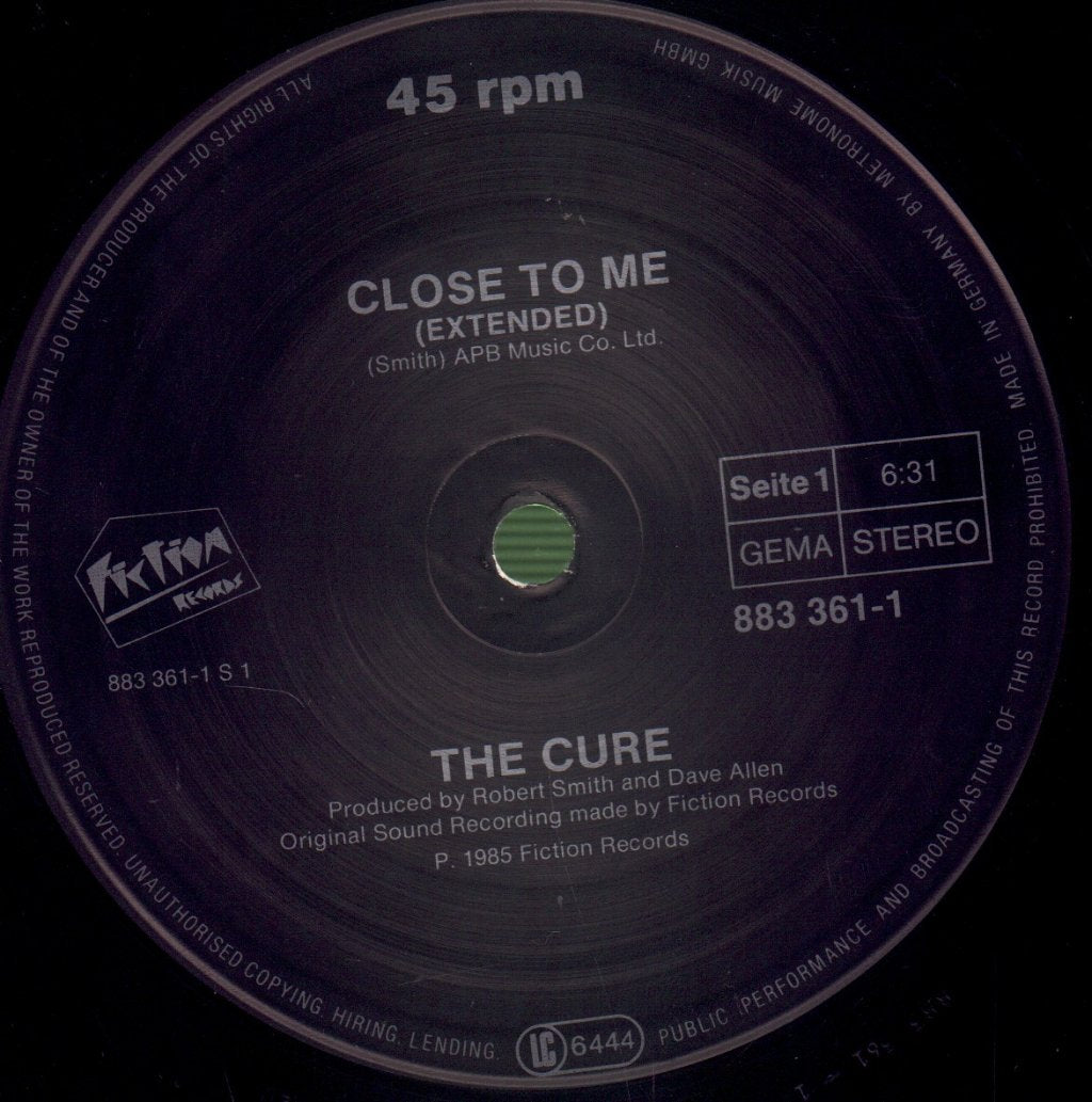 Cure - Close To Me - 12 Inch