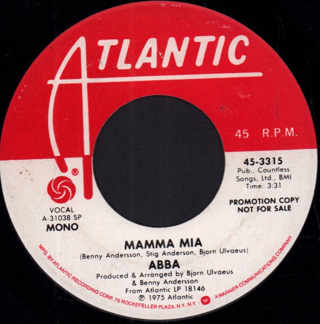 ABBA - Mamma Mia - 7 Inch