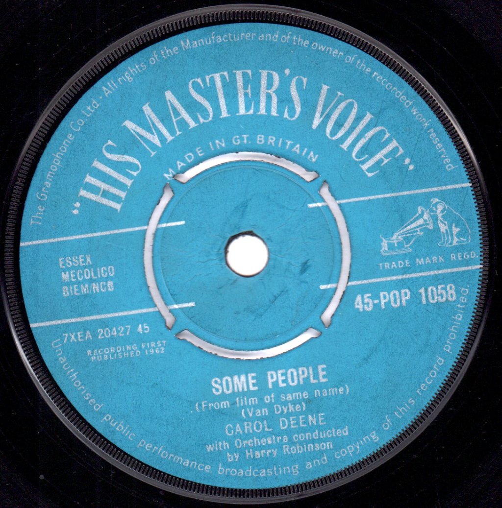 Carol Deene - Some People - 7 Inch