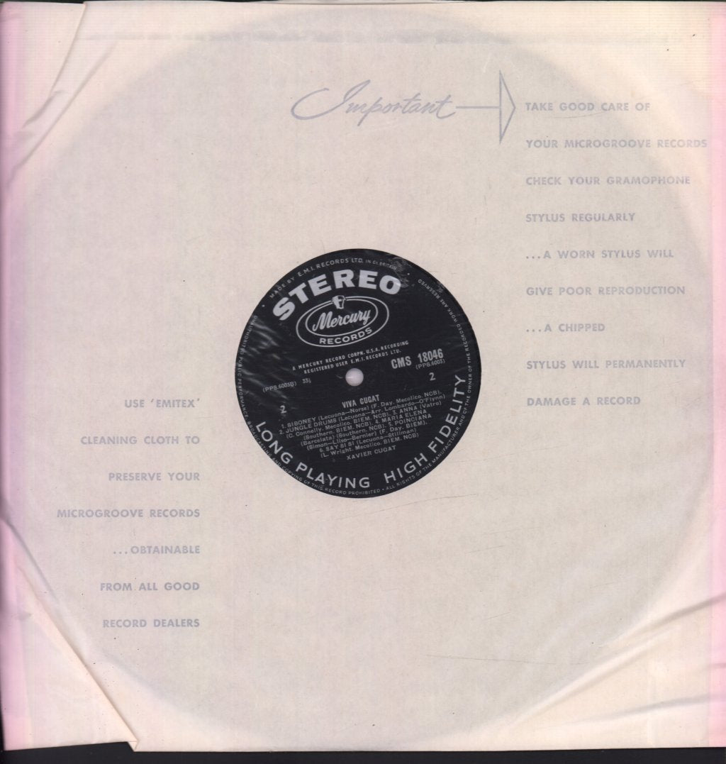 Xavier Cugat - Viva Cugat - Lp