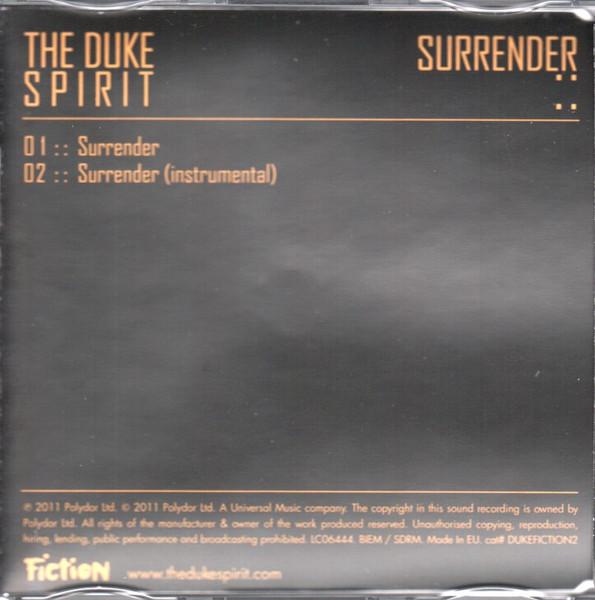 Duke Spirit - Surrender - Cd
