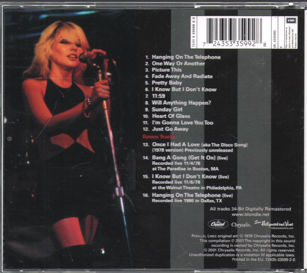 Blondie - Parallel Lines - Cd