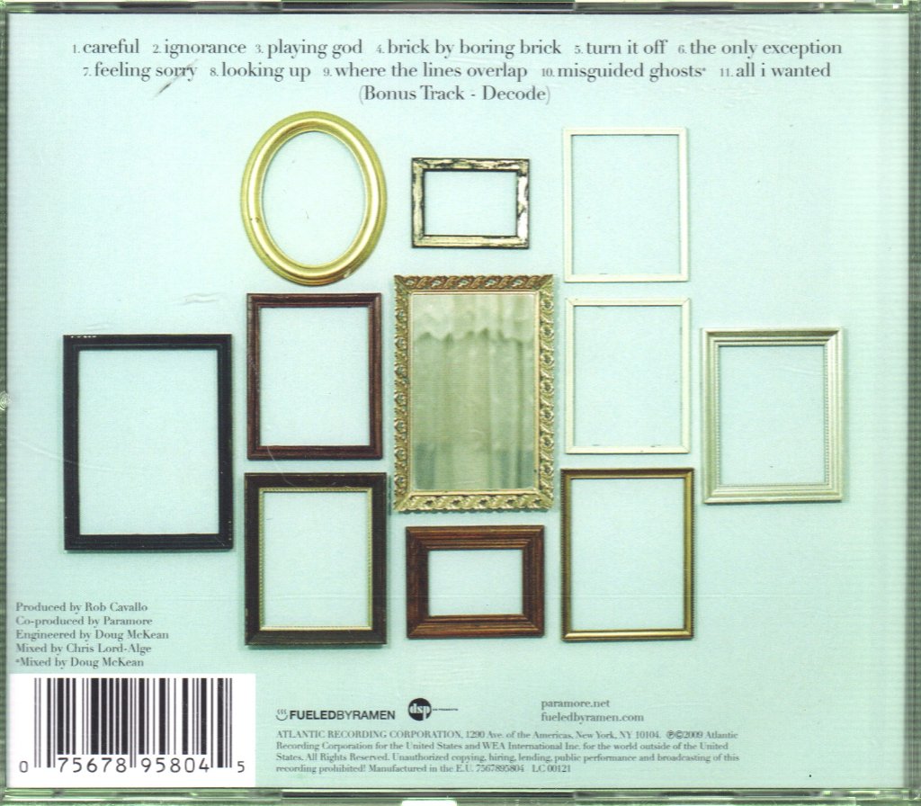 Paramore - Brand New Eyes - Cd