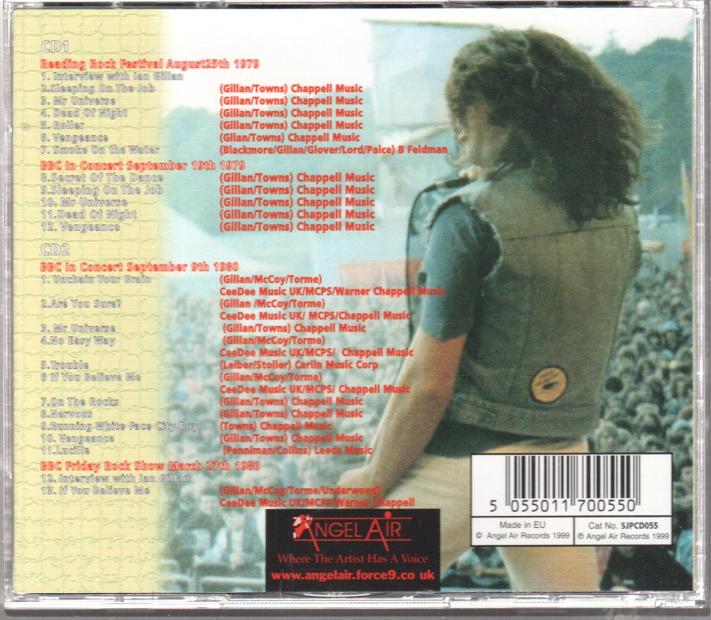 Gillan - Live At The BBC - 79/80 - Double Cd
