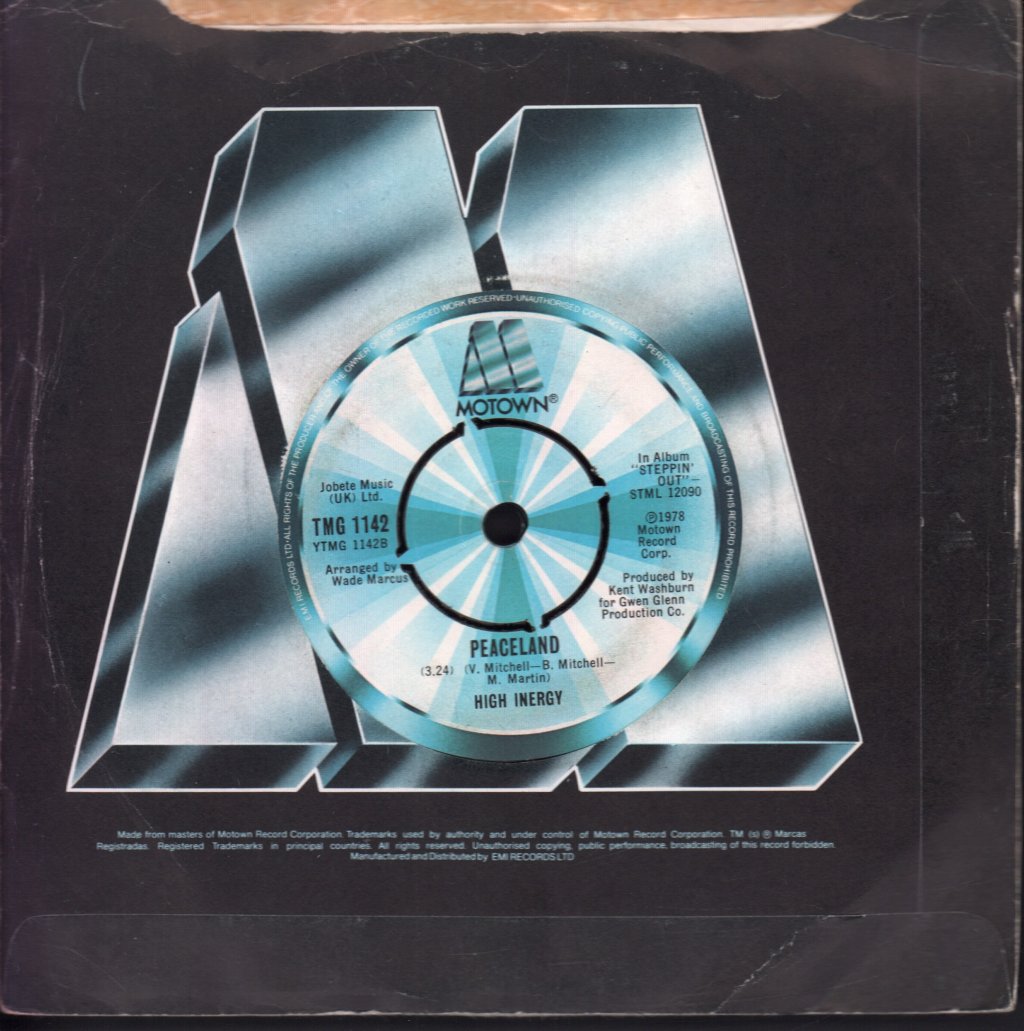 High Inergy - Shoulda Gone Dancin' - 7 Inch