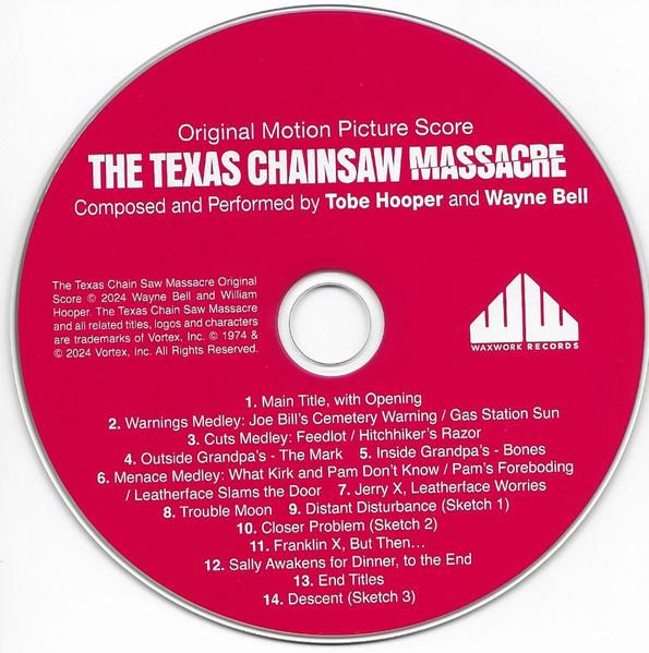 Tobe Hooper and Wayne Bell - Texas Chain Saw Massacre (Original Motion Picture Score) - Cd Set