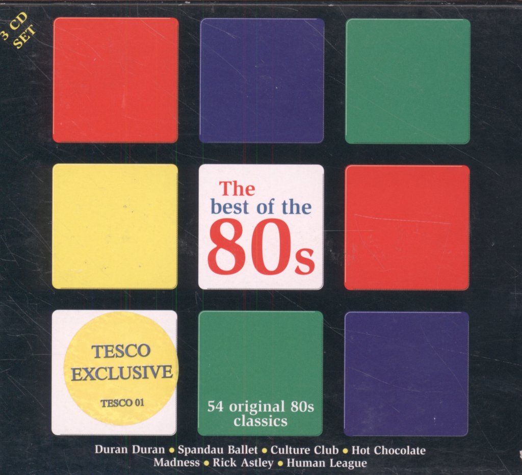 Various Artists - Best Of The 80s - 54 Original 80s Classics - Cd Set