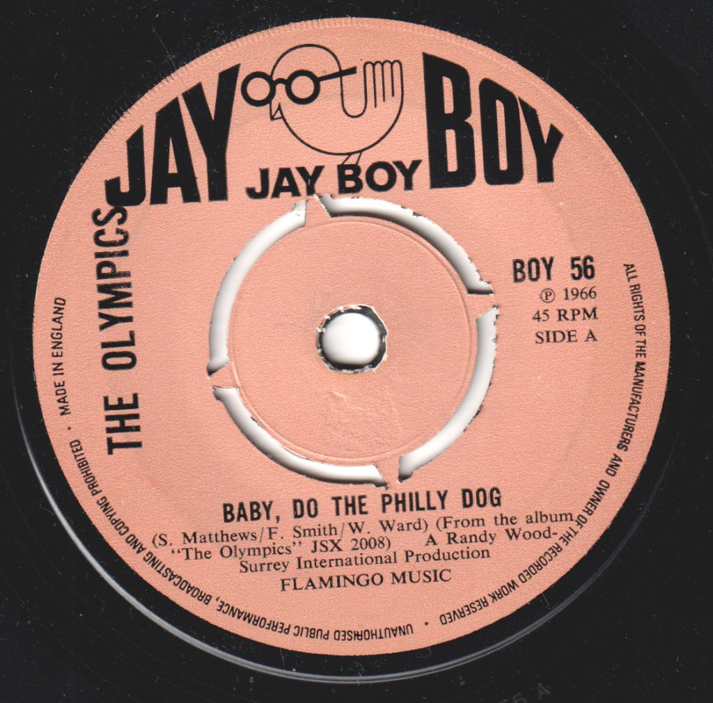 Olympics - Baby Do The Philly Dog - 7 Inch
